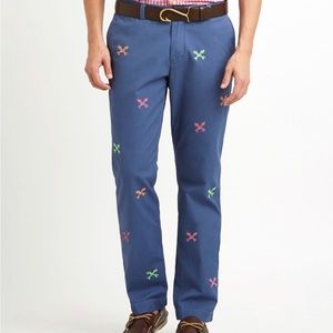 🛒Vineyard Vines Neon Fishbone Breaker Pant